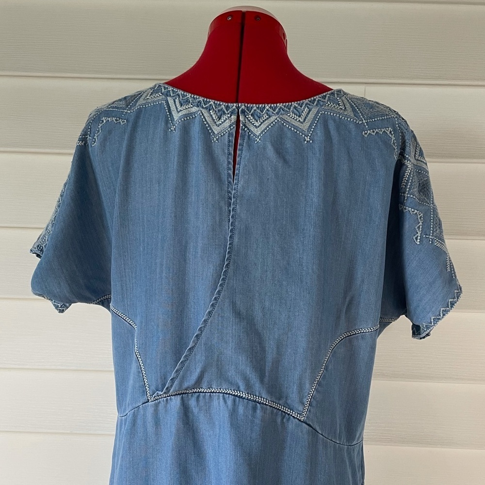 Anthropology Holding Horse Sands Dress Sz M - Picture 8 of 12